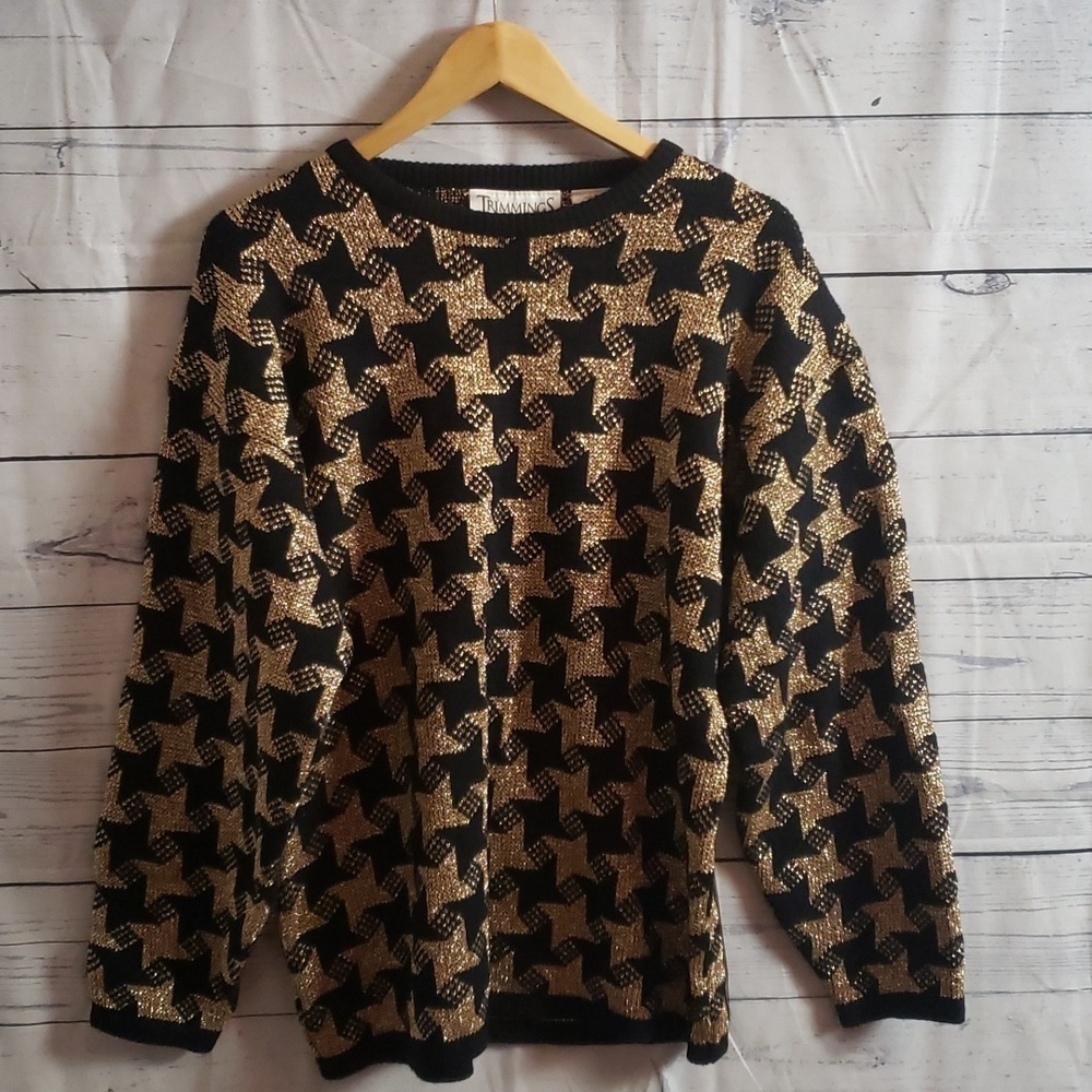 Trimmings Metallic Sweater